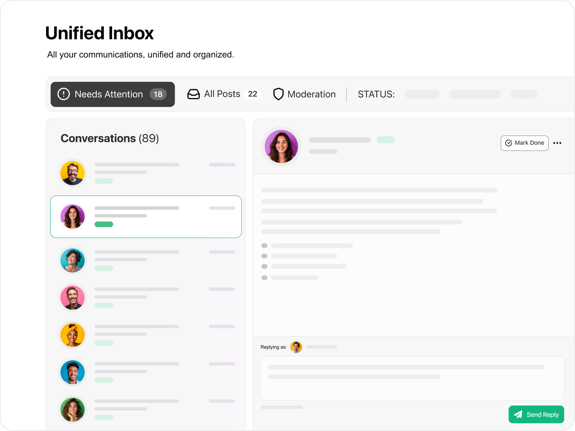 Unified Inbox screenshot